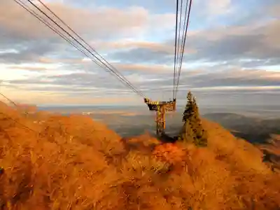 筑波山神社 男体山御本殿の景色