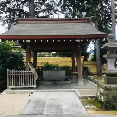 中野沼袋氷川神社の手水舎
