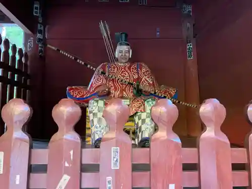 北口本宮冨士浅間神社の像