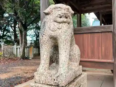 南方八満宮の狛犬