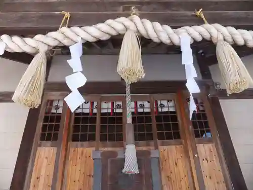 朝里神社の本殿・本堂