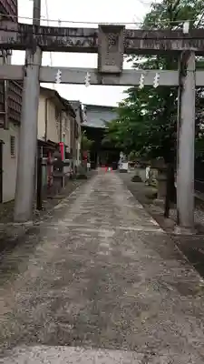 穴切大神社の鳥居