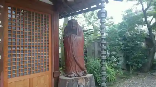 法輪寺の像