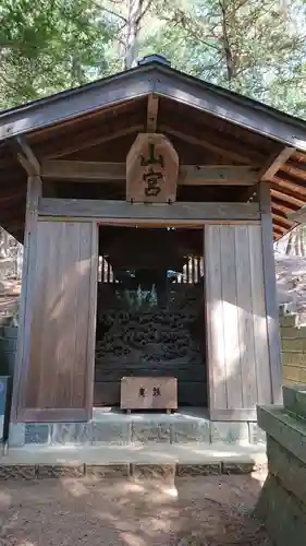 河口浅間神社の本殿・本堂