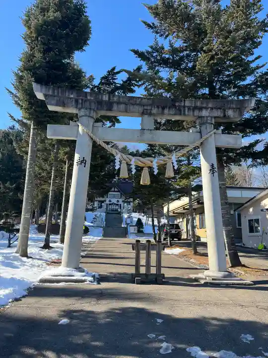 札内神社の鳥居