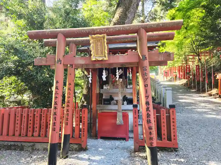 安志加茂神社の末社・摂社