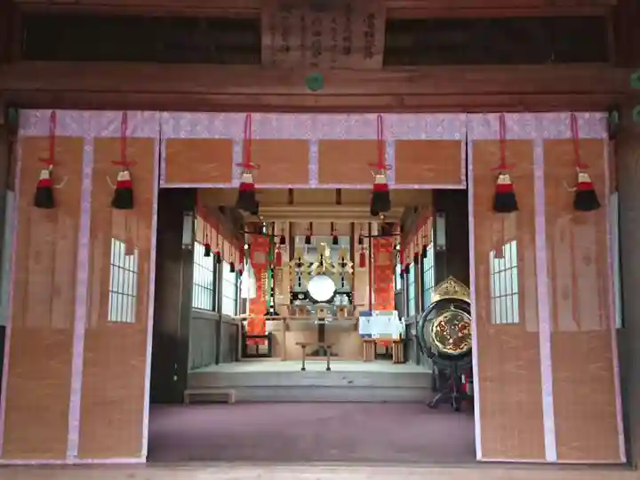 大井神社の本殿・本堂