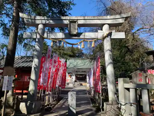 白岡八幡神社の鳥居