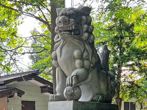 永山神社の狛犬