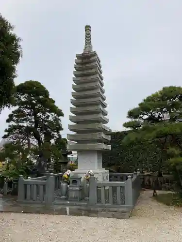 松林寺の塔