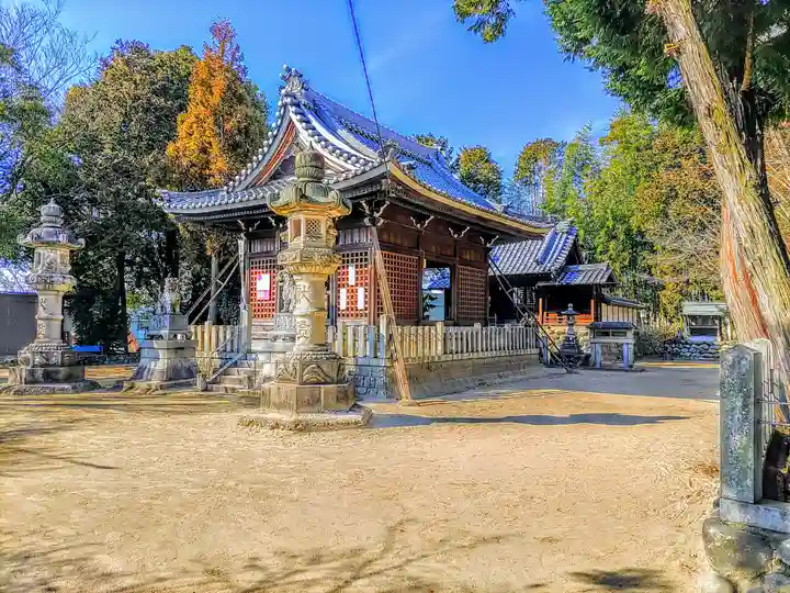 八王子社(安良町)の本殿・本堂