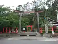 建勲神社の鳥居
