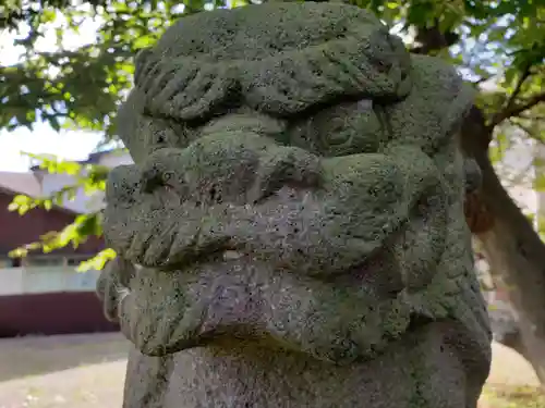 白山神社の狛犬