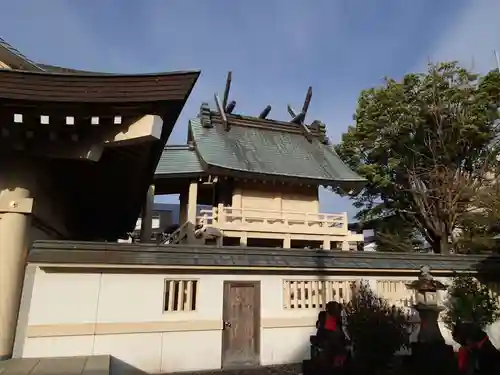 郡頭神社の本殿・本堂
