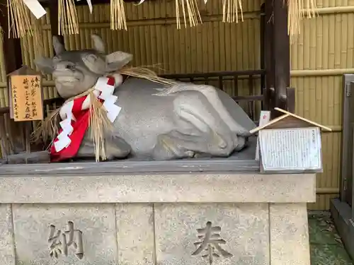 綱敷天神社の狛犬