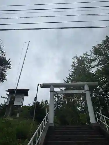 音江神社の鳥居