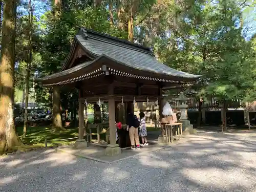 都農神社の手水舎