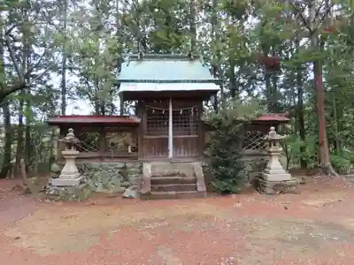 奥安楽川神社の本殿・本堂