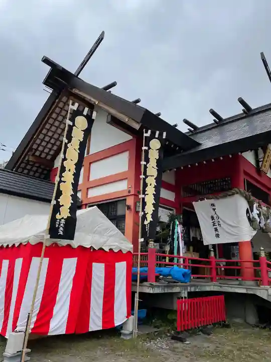 潮見ヶ岡神社の本殿・本堂