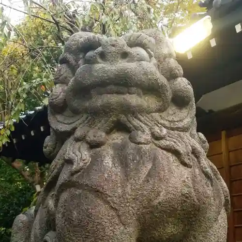 牛嶋神社の狛犬