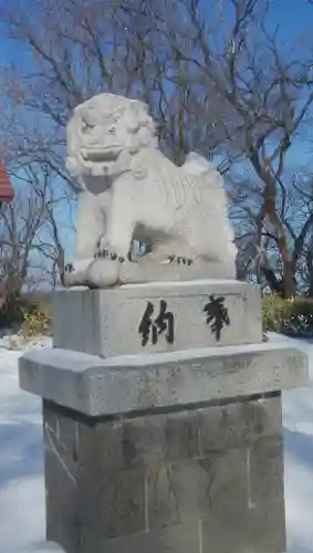 斜里神社の狛犬