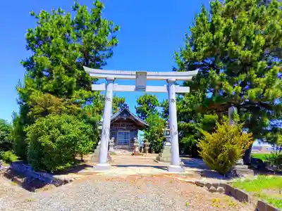 八幡社(芝井)の鳥居