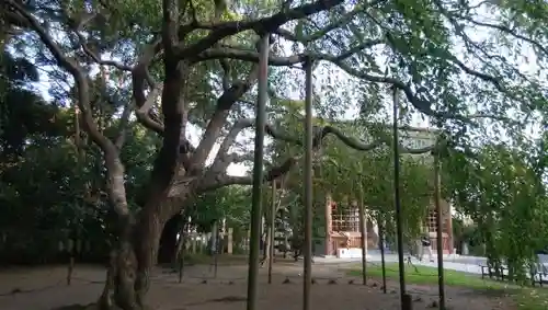 常陸第三宮　吉田神社の庭園