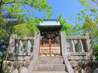 八幡社の本殿・本堂
