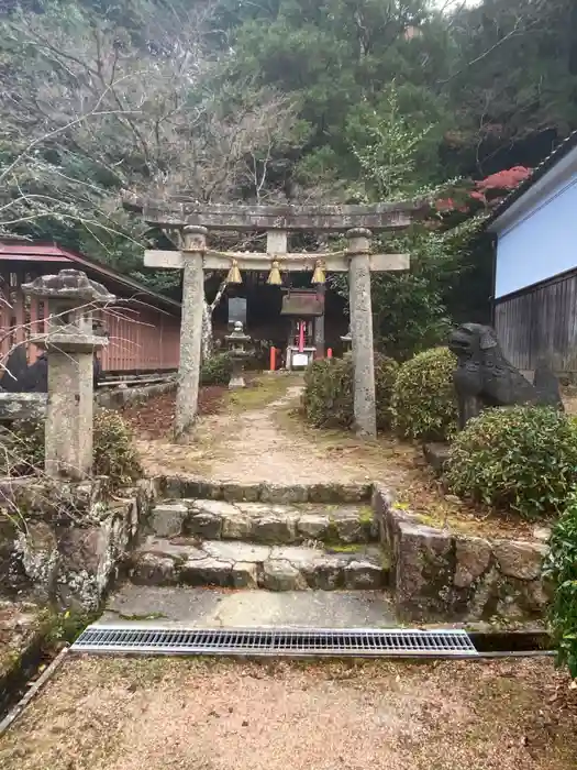 古熊神社の鳥居