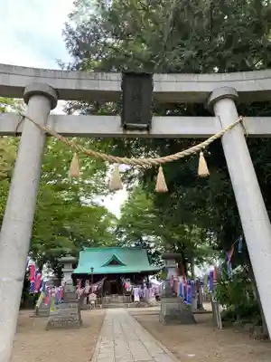 (下館)羽黒神社の鳥居