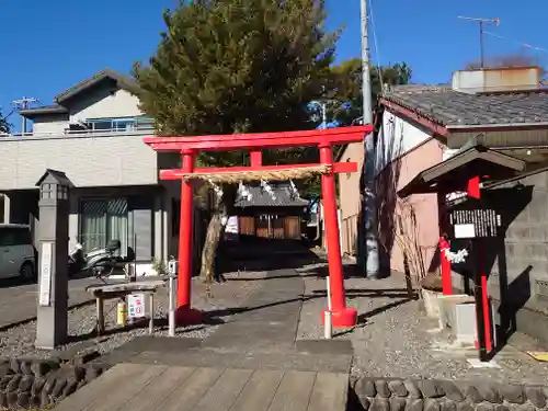 稲荷神社の鳥居