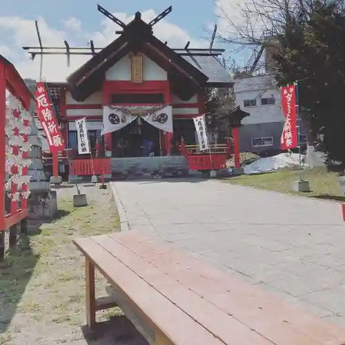潮見ヶ岡神社の本殿・本堂