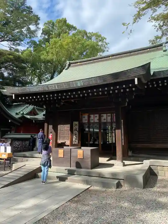 川越氷川神社の本殿・本堂