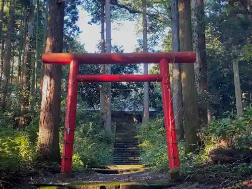 小物忌神社の鳥居