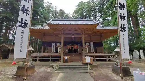 米川八幡神社の本殿・本堂