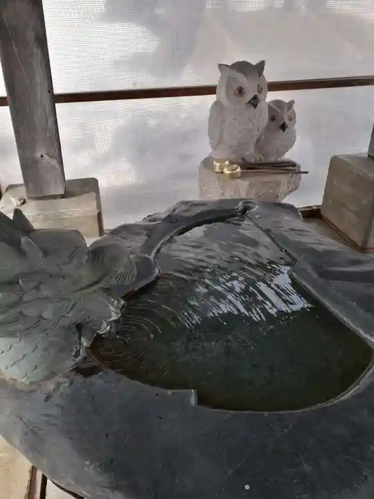 市来知神社の手水舎