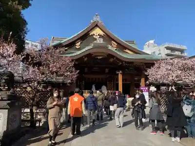 湯島天満宮の本殿・本堂