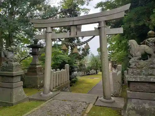 清水八幡神社の鳥居