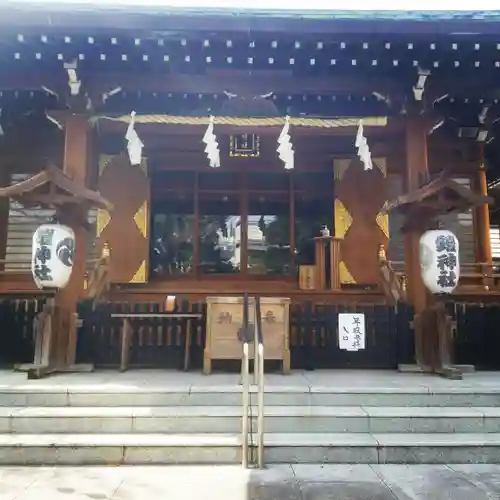 鎧神社の本殿・本堂