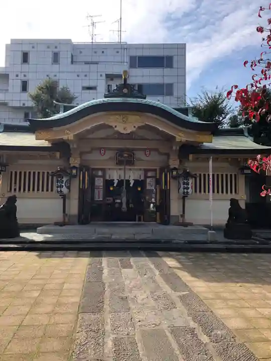 高輪神社の本殿・本堂