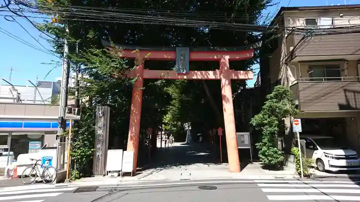 赤城神社の鳥居