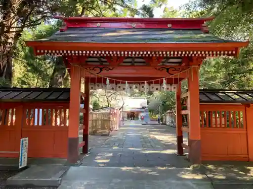 息栖神社の山門・神門