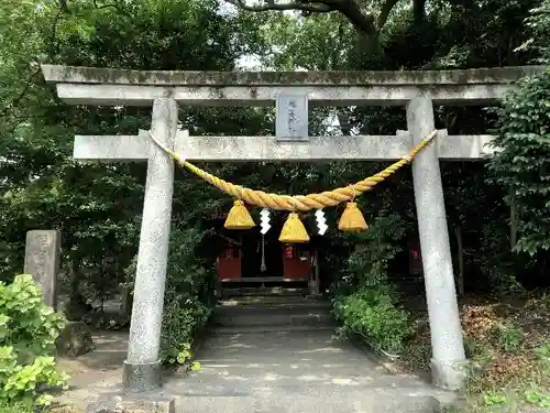 姫宮神社の鳥居