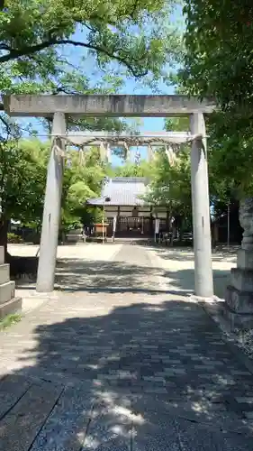 高牟神社（瀬古）の鳥居