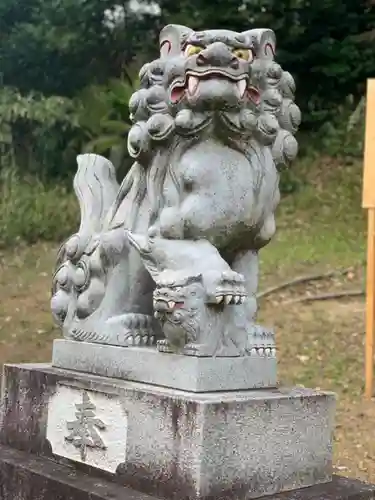 赤城神社の狛犬