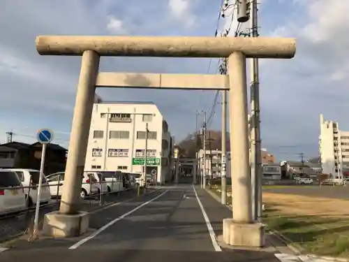 高城神社の鳥居