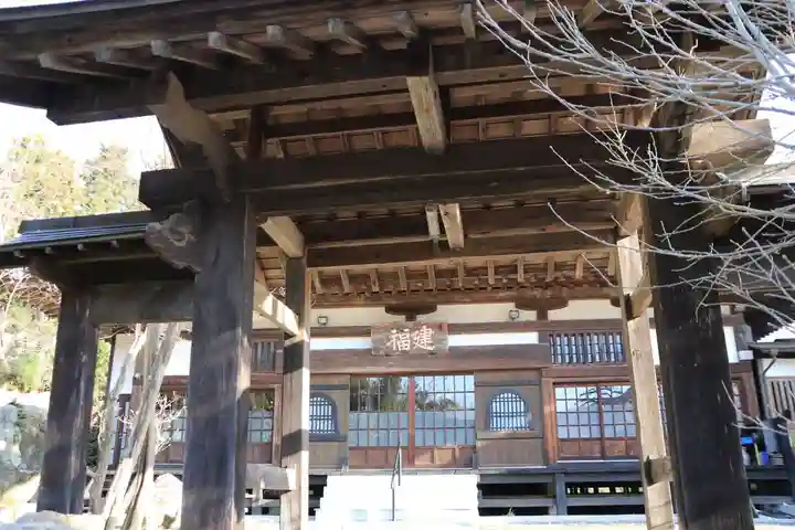 建福寺の山門・神門