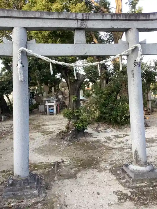 御嶽神社(林島町)の鳥居