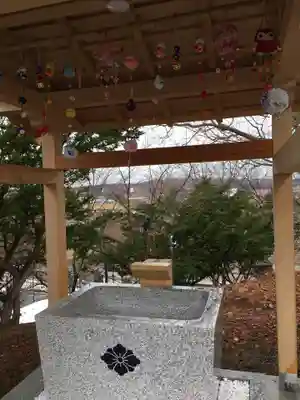 厚真神社の手水舎