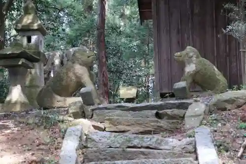 八幡神社の狛犬